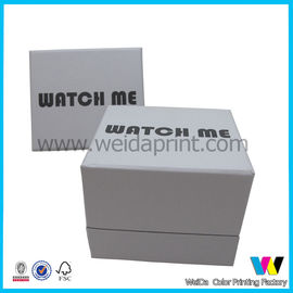 Watch Display Matt Laminated Paper Packaging Boxes with Inner Pillow