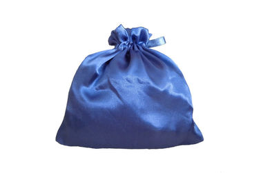 Monogrammed Jewelry Satin Drawstring Pouch , 20*20cm Pretty Style
